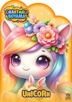 Unicorn Zamanı – Çıkartmalı Boyama Kitabı