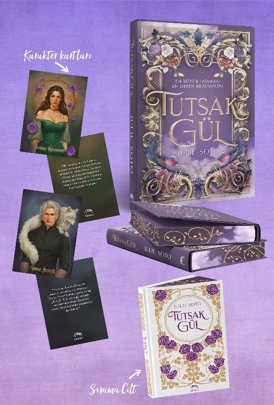 Tutsak Gül (Ciltli) – Yan Boyamalı