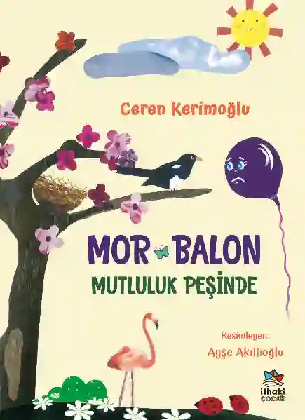 Resim MOR BALON MUTLULUK PEŞİNDE