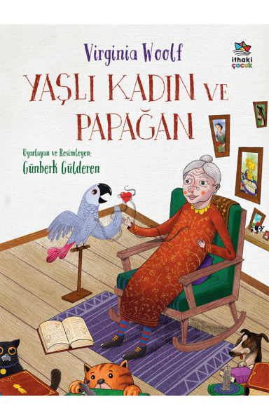 Resim YAŞLI KADIN VE PAPAĞAN